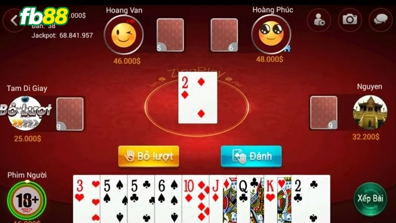 Quy tắc đánh game bài sâm FB88