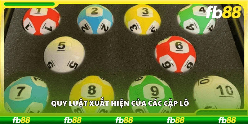 Quy luật xuất hiện của các cặp lô 